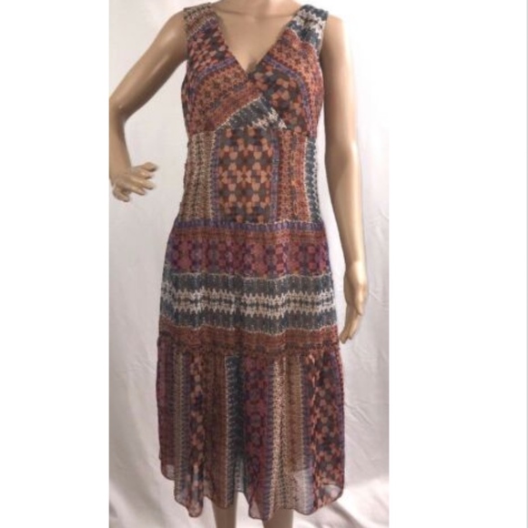 believe.... Dresses & Skirts - Believe Bohemian Dress Size 8 Sleeveless